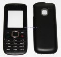 Obudowa NOKIA C1-01 czarna full z klawiatur� HQ