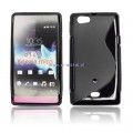 Pokrowiec BACK CASE LUX SONY MIRO ST23i wzr S cza