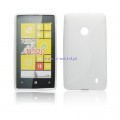 Pokrowiec BACK CASE LUX NOKIA 520 wzr S biay