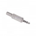 Wtyk Jack 3,5 metalowy czteropolowy