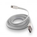 Kabel USB iPHONE 3G, 3GS, 4G HQ  silikonowy