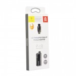 BASEUS adapter L32 Apple/3,5mm czarny