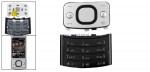 Klawiatura NOKIA 6700S ORYGINALNA (SREBRNA)