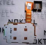 Ta�ma kamery i klawiatury NOKIA 3250 ORYGINALNA