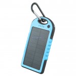 Bateria Zewntrzna power bank SOLARNY 5000mAh nieb