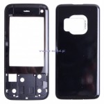 Obudowa NOKIA N81 srebrno-czarna 
