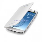 Oryginalny pokrowiec Samsung i9300 Flip Cover bia�