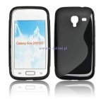 Pokrowiec BACK CASE SAMSUNG I8160 ACE2 wz�r S czar