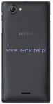 Klapka baterii Sony ST26i Xperia J czarna 