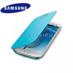 Oryginalny pokrowiec Samsung S III Mini Blue Flip