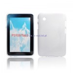 Pokrowiec BACK CASE LUX SAMSUNG P3100 wz�r S BIA�Y