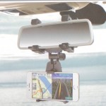 Uchwyt samochodowy uniwersalny na lusterko