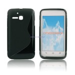 Pokrowiec BACK CASE LUX ALCATEL M POP czarny