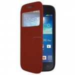 Etui SLIM VIEW Samsung i8190 S3 mini brz 