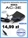 ad.siec.NOKIA AC-3E ORYGINALNA bulk 6300 N95 3110